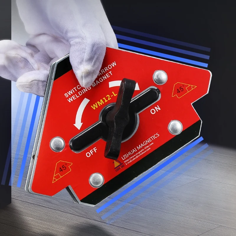 

New On/Off Welding net Holder/45/90/135 Strong netic Welding Clamp