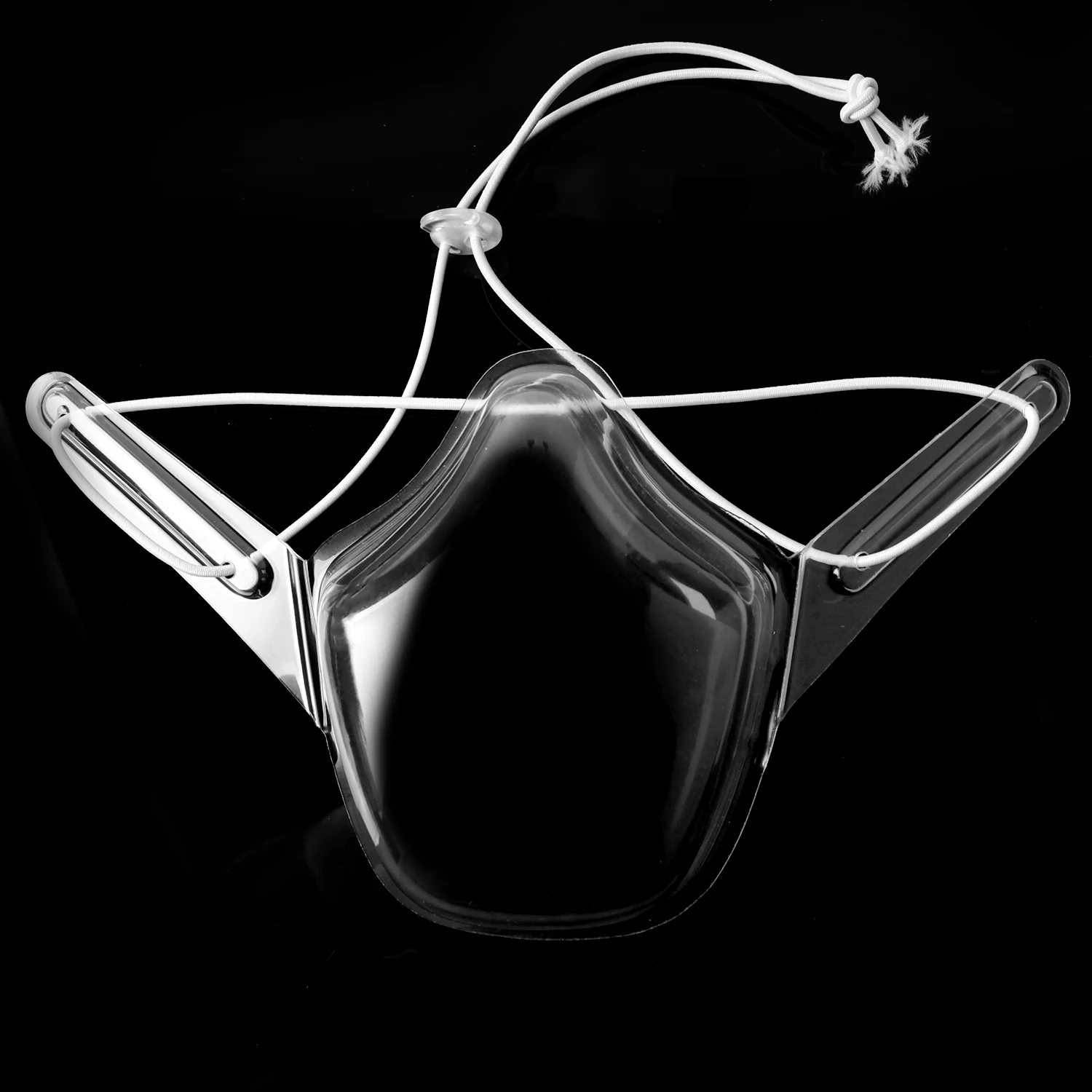 

Transparent Anti-Fog Face Mask Reusable Breathable HD Clear PC Durable Mouth Shield PET Plastic Protective Masks Anti-spitting