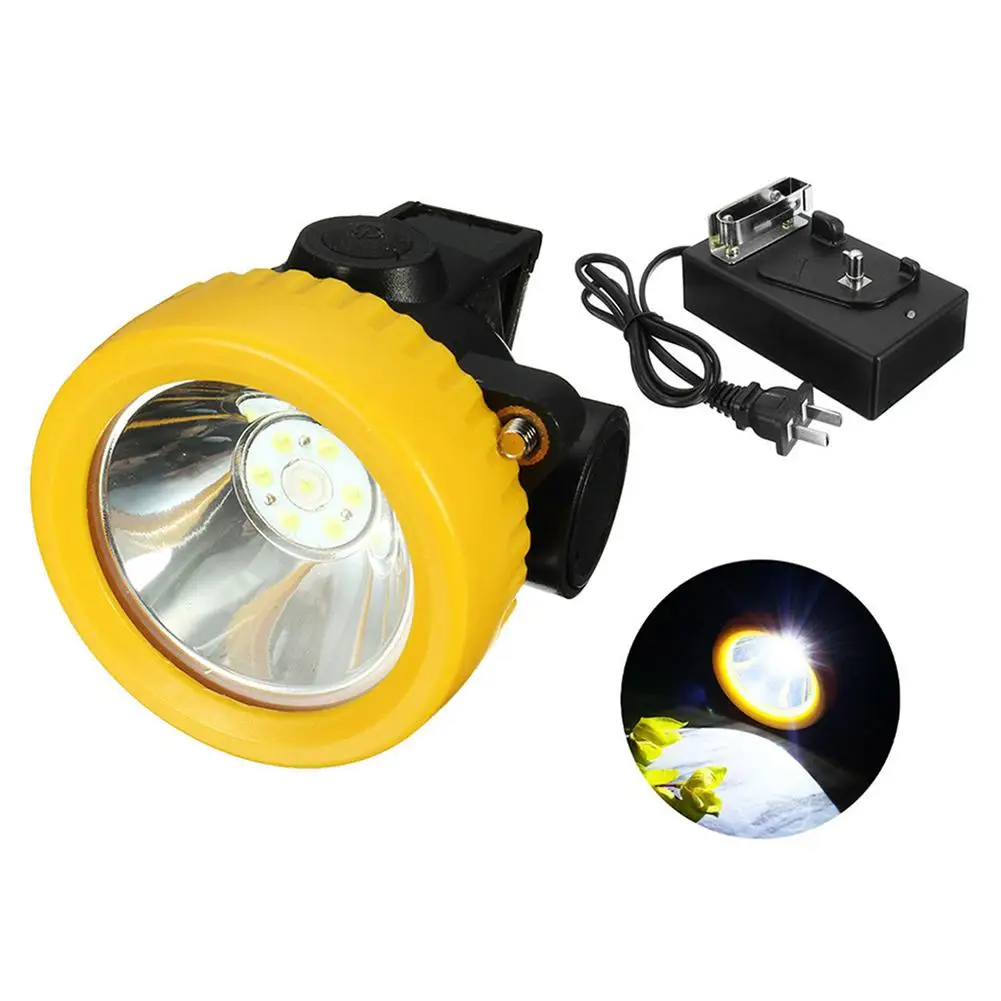 Outdoor Fishing Camping Miners Safety LED Rechargeable Helmet Head Light Lamp Flashlight Torch With US Plug | Лампы и освещение