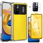 чехол Poco M4 Pro 5G Case,прозрачный силиконовый чехол для Xiaomi poco X3 Pro Pocom3 противоударн чехлы на поко x3 нфс м3 м4 про