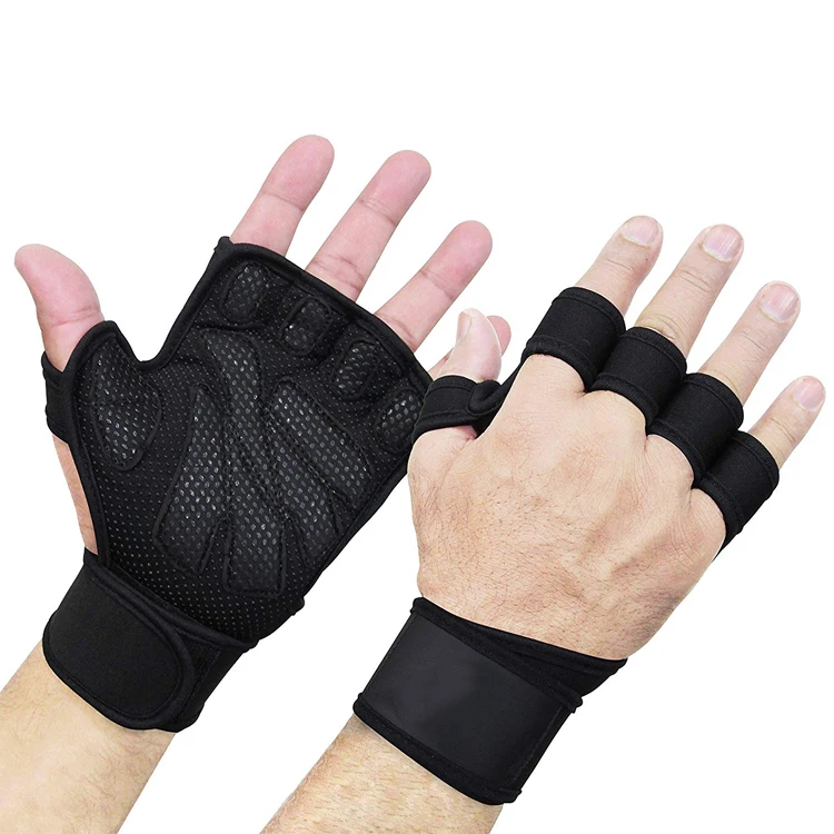 

Hot selling professional non slip fingerless fitness gym lifting gloves workout gloves gym gloves ancient chinese glove