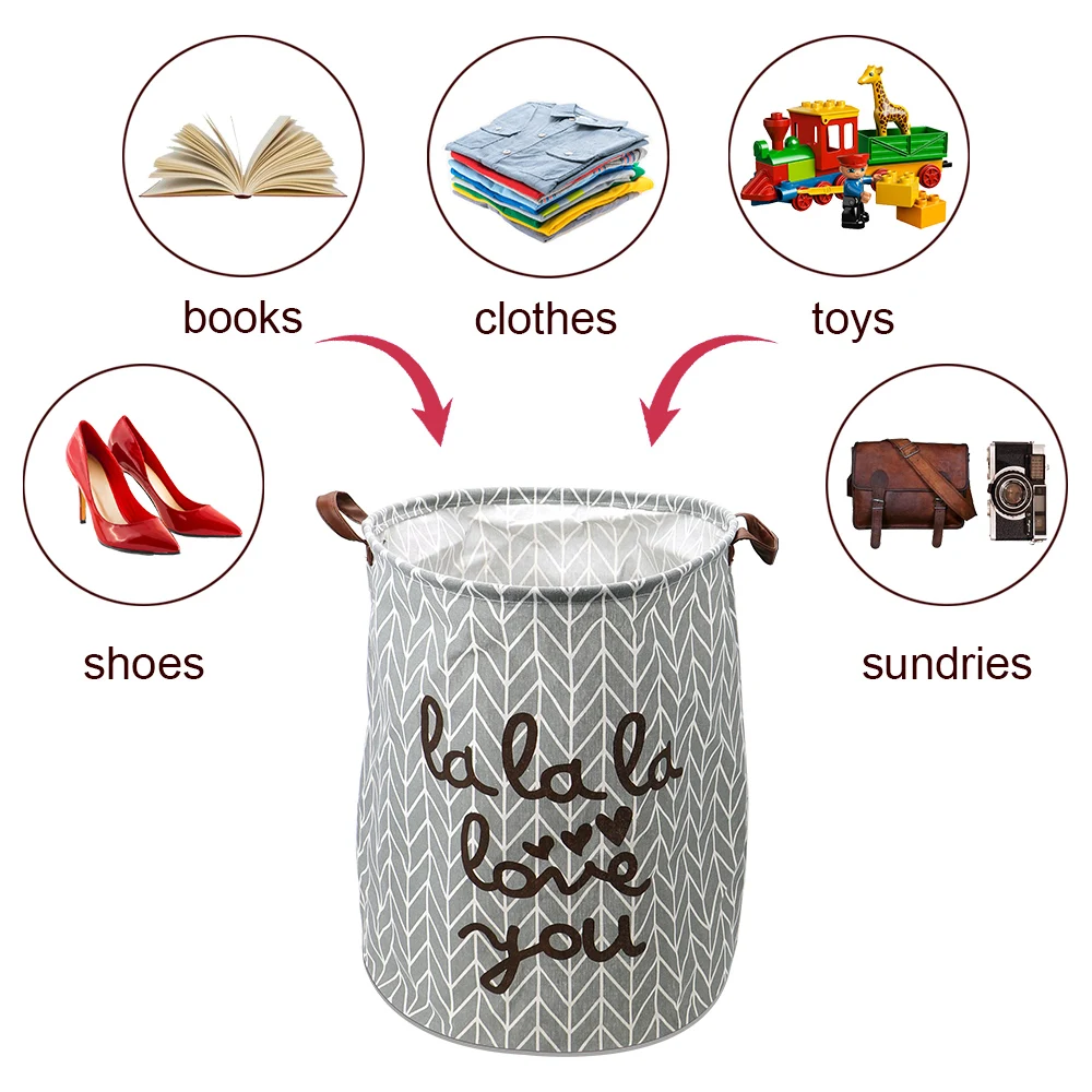 

Сумка для хранения мелочей, нижнего белья, игрушек, канцелярский контейнер, Холщовый органайзер для белья, коробка, водонепроницаемая насто...