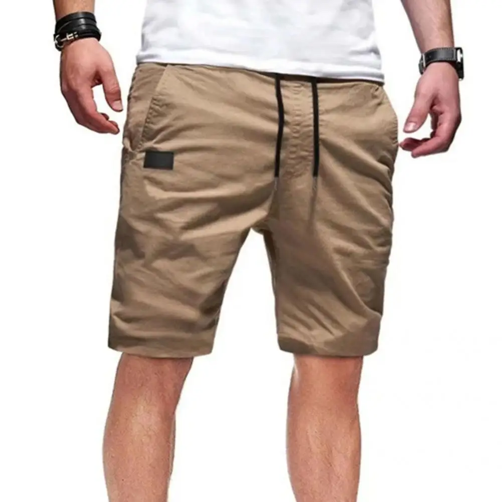 

Skin-friendly Stylish Wide Leg Drawstring Summer Men Shorts Streetwear Casual Shorts Wide Leg for Sports