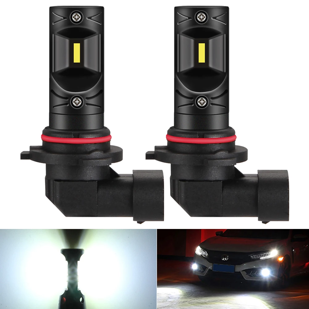 2x9005 HB3 H11 H8 H9 светодиодный туман светильник лампочка H1 H4 880 для BMW E46 E39 E60 E36 F30 F10 E30 E34