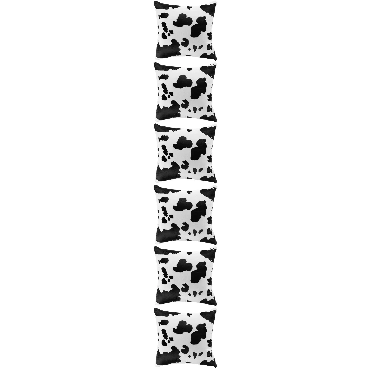 6 Pcs Pillow Cover Cow Pattern Cushion Cover Pillowcase Pillow Case Pillow Cover