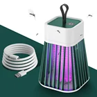 Электрическая лампа для уничтожения насекомых, портативная светодиодсветодиодный Ловушка с USB светильник устройство для уничтожения насекомых, домашний репеллент от вредителей