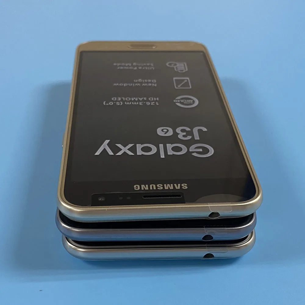 Оригинальный разблокированный Samsung Galaxy J3 2016 J320F четырехъядерный 5 0 &quot1 Гб RAM 8 ROM 8MP