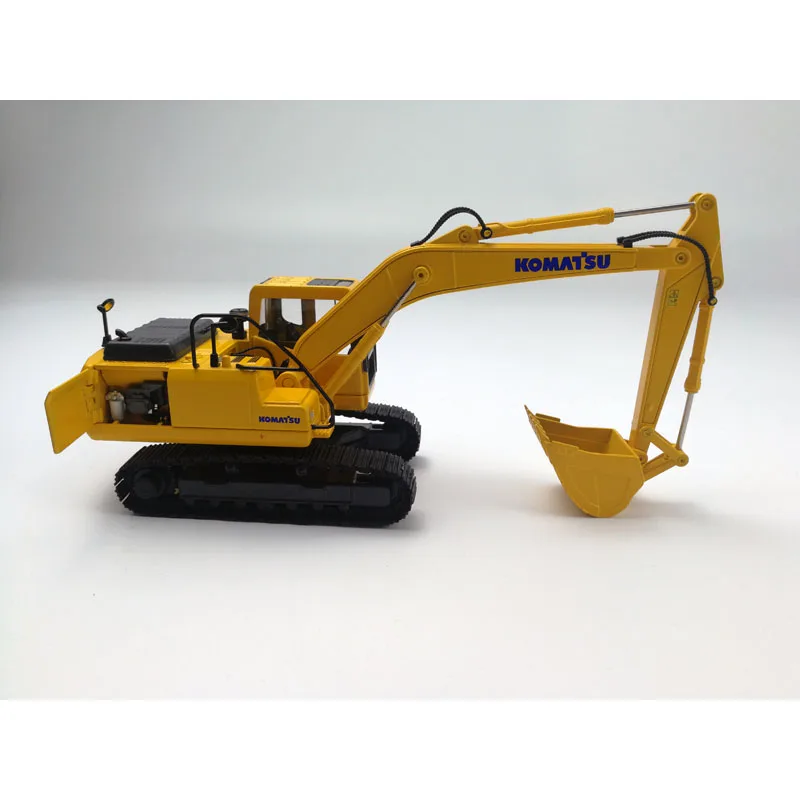 1:43 экскаватор Komatsu PC200-8MO с металлическими дорогами литые игрушечные модели -