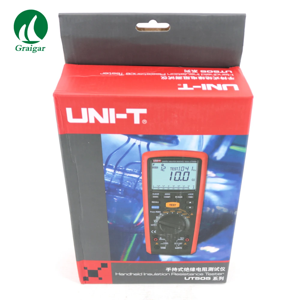 

UT505B Handheld Insulation Resistance Tester with High Accuracy and Stable Performance