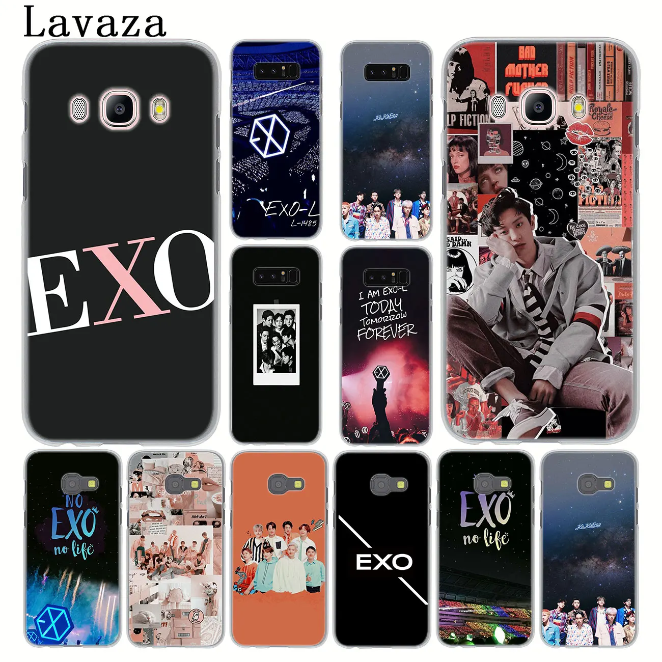Exo чехол для телефона samsung Galaxy Note 10 9 8 A9 A8 A7 A6 плюс 2018 A3 A5 2017 2016 2015|Чехлы-накладки| |