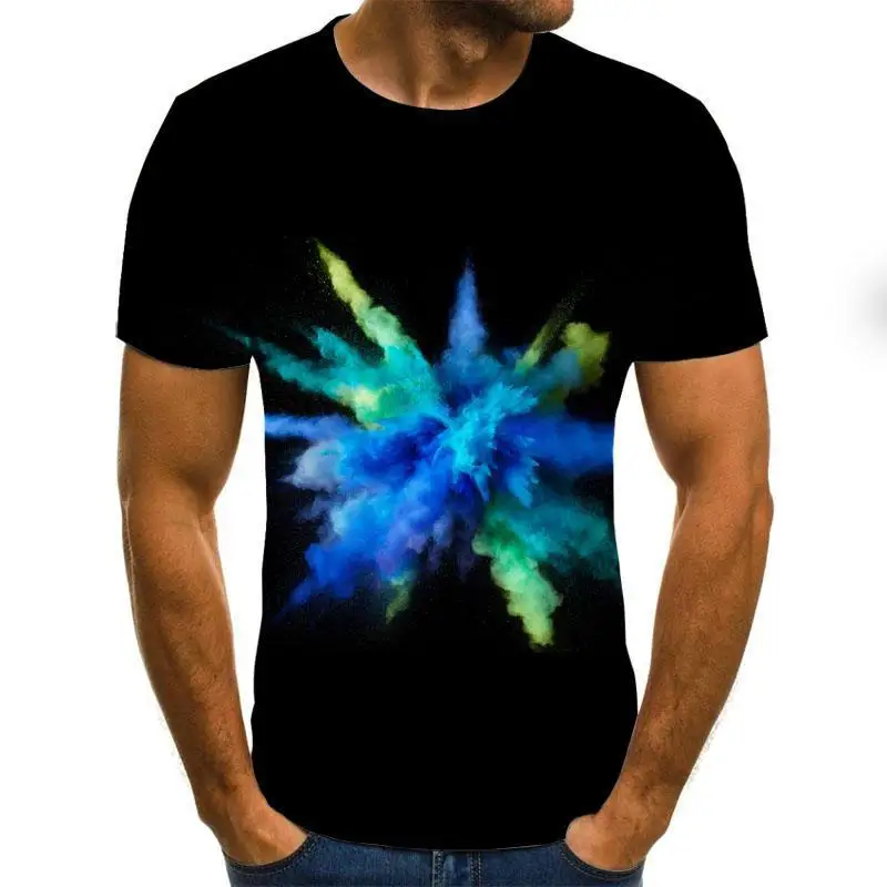 high quality hot sale t shirt men s short sleeve cool colorful men s t shirt brand summer men s 3d t shirt free global shipping