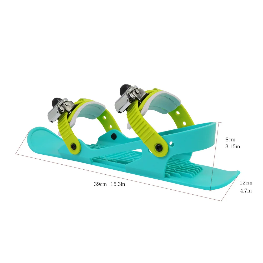 Children's snow shoes Mini Ski Skates Adjustable straps Skiboard Suitable for children from 3 to 17 years old Cool colorful | Спорт и
