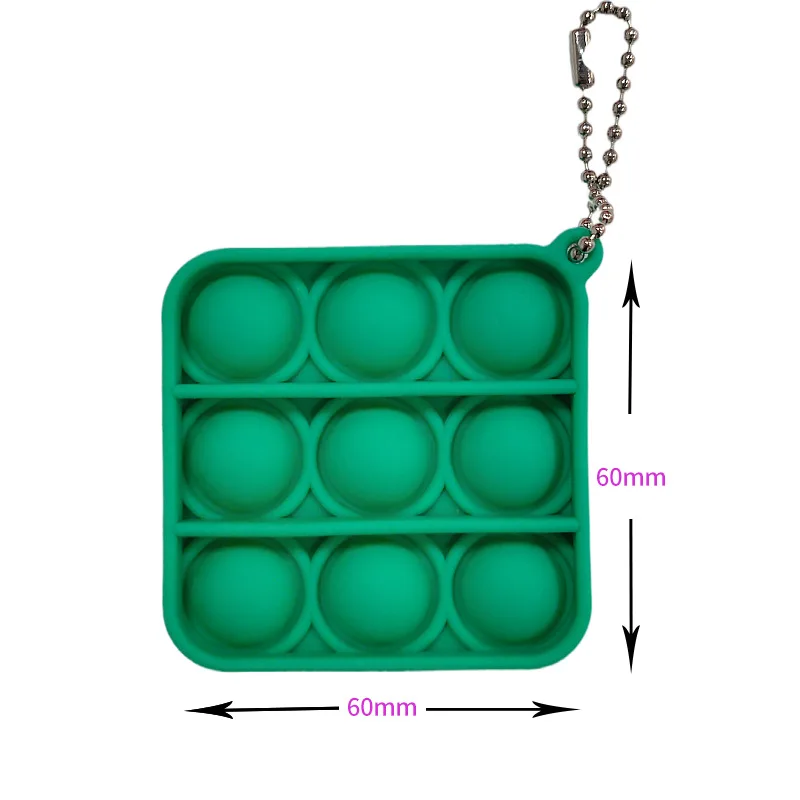 

Finger Bubble Music Decompression Rodent Eradication Pioneer Keychain Decompression Toy Fidget Dimple Kids Adult Antistresse Toy