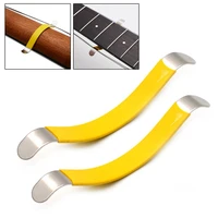 2pcs guitar bass string spreader for polish cleaning fretboard care luthier tool repair accessories metal guitar string spreader