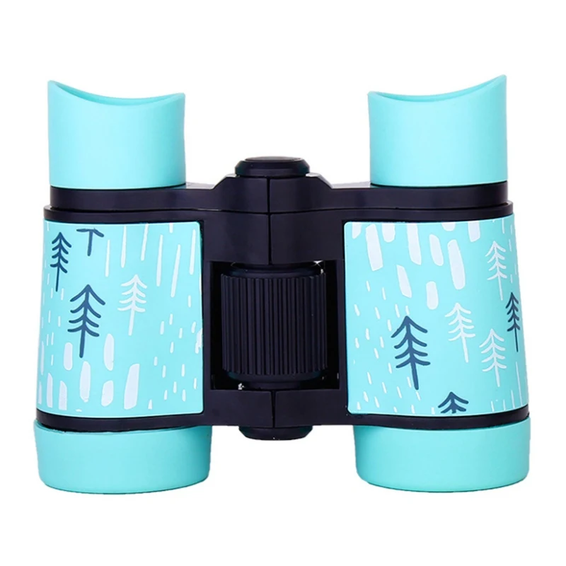 4x30 Детские бинокуляры телескопическое приближение пластиковая игрушка Дети на