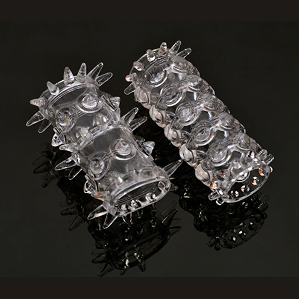 Втулка для пениса мужчин секс-игрушки многоразовые шипованные презервативы