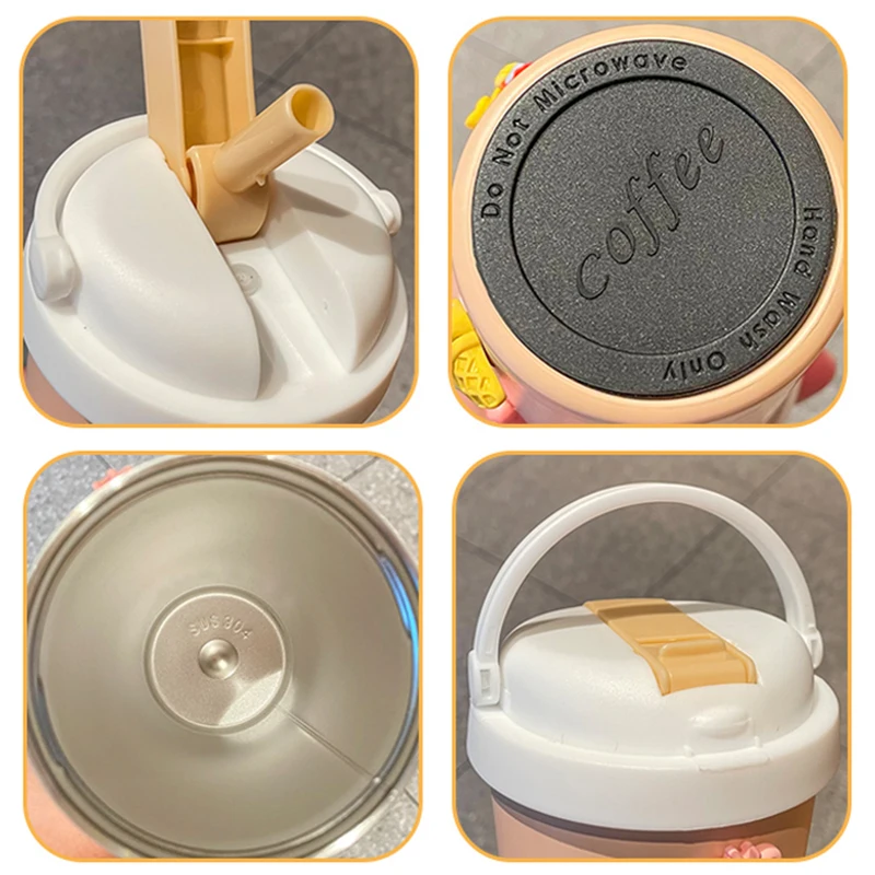 Термос из нержавеющей стали 500 мл с изображением героев мультфильмов | Дом и сад