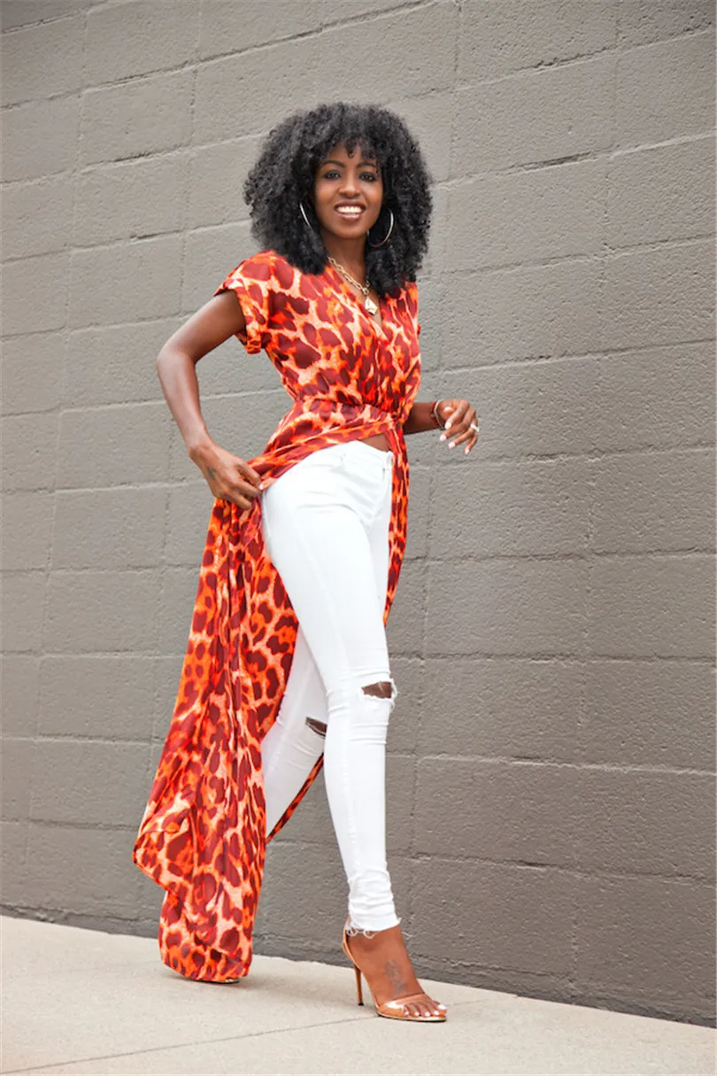 Платье-макси с цветочным принтом и высоким разрезом весна-лето | Женская одежда