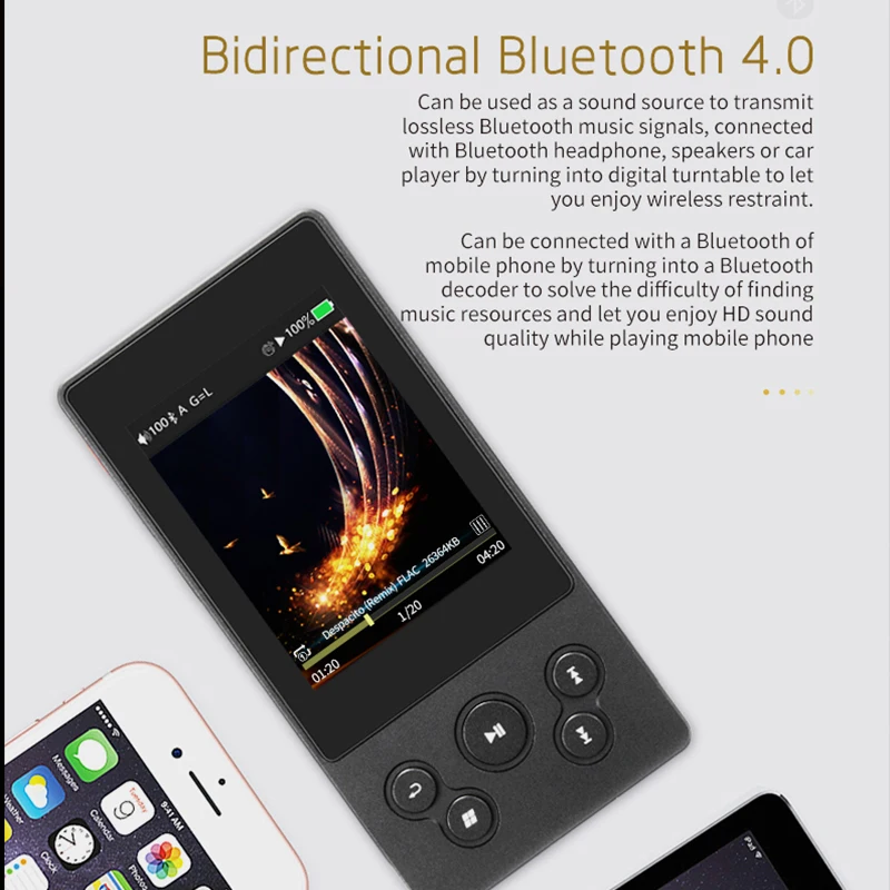 XDUOO X3II X3 II AK4490 USB DAC Bluetooth портативный HD музыкальный плеер без потерь MP3/WAV/ FLAC DSD128 Hiby