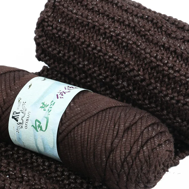 4 шара = 400 г пряжа для одеяла свитера шарфа молочной хлопчатобумажной пряжи