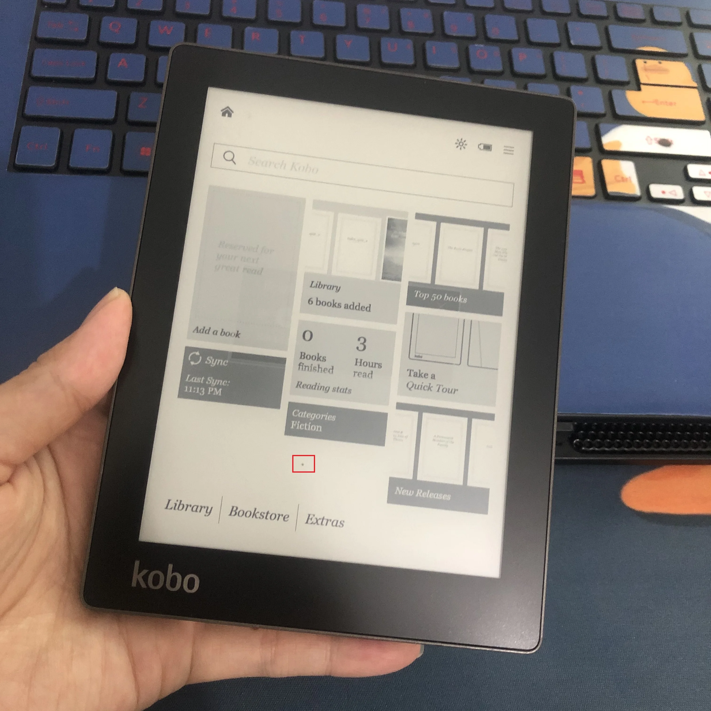 Электронная книга Kobo Aura EBook Reader e ink eReader 6 дюймов 4 ГБ 1024x758 N514 WiFi Встроенная