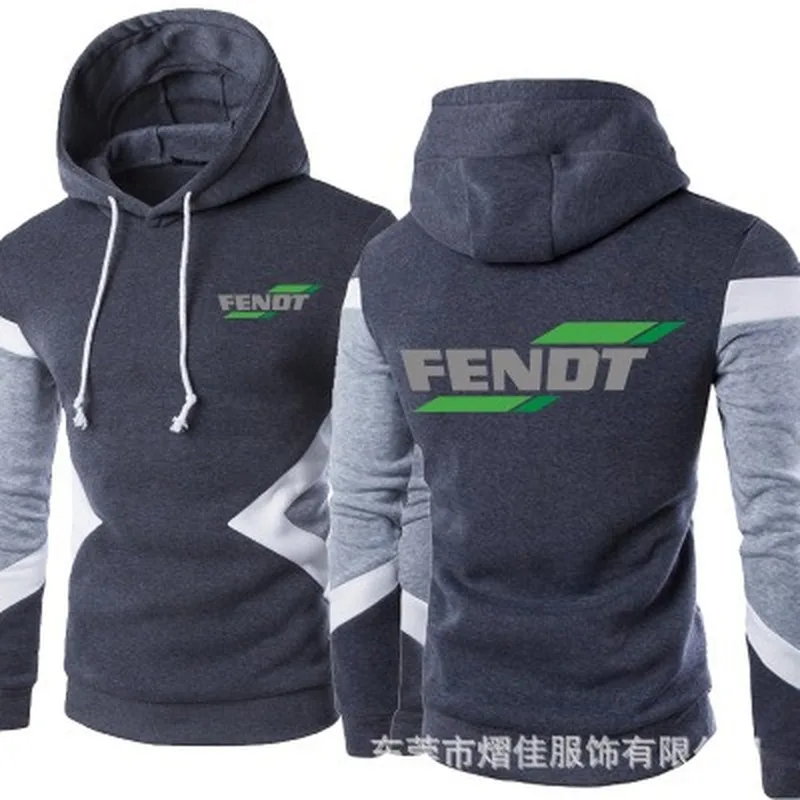 

2021 New Men Fendt Spring Autumn Fashion Pullover Sweatshirts Patchwork Casual Cotton Hoodies Clothing S-5XL Size