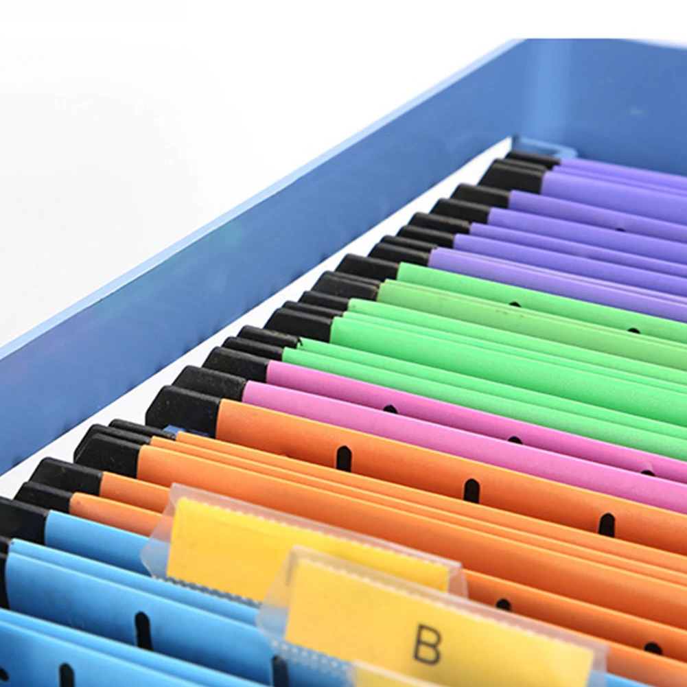 

Easy Install Business Book Shelf Tidy Storage Crate Desk Organizer Hanging File Folder Home Office A4 Stationery School PVC