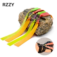 3610 pcs hunting slingshot flat rubber bands use for fishing shooting natural rubber flat leather outdoor fishing accessories