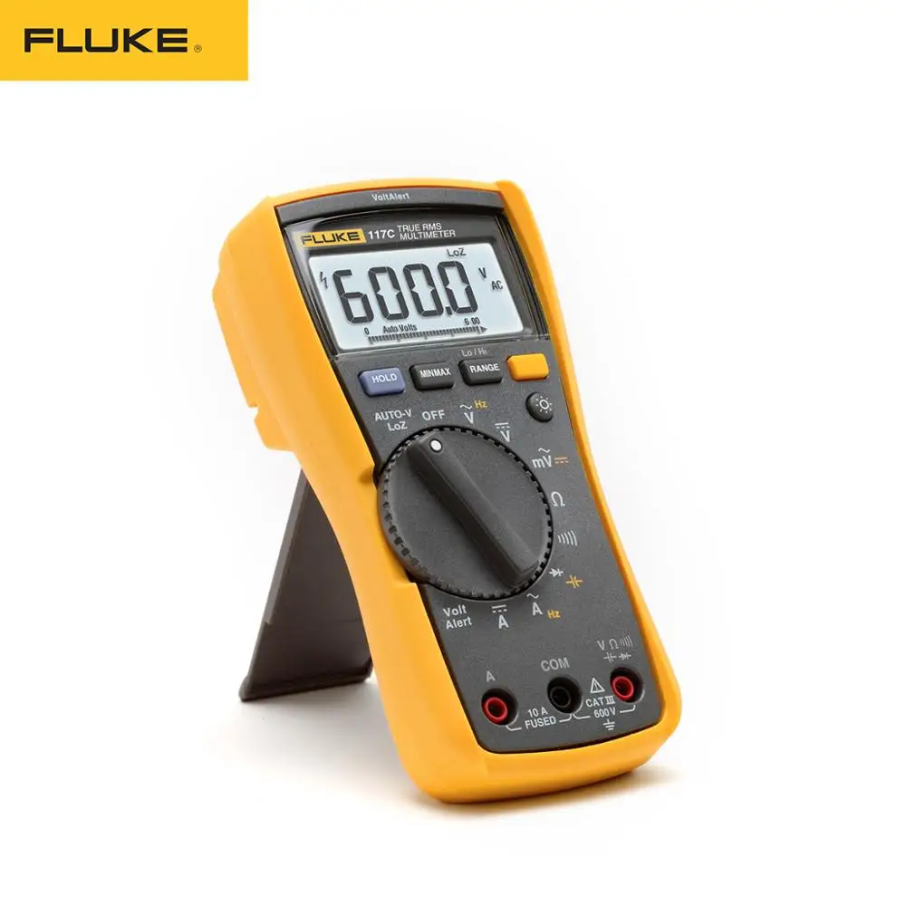 Цифровой мультиметр Fluke 117C HAVC VoltAlert с подсветкой 117 истинное среднеквадратичное