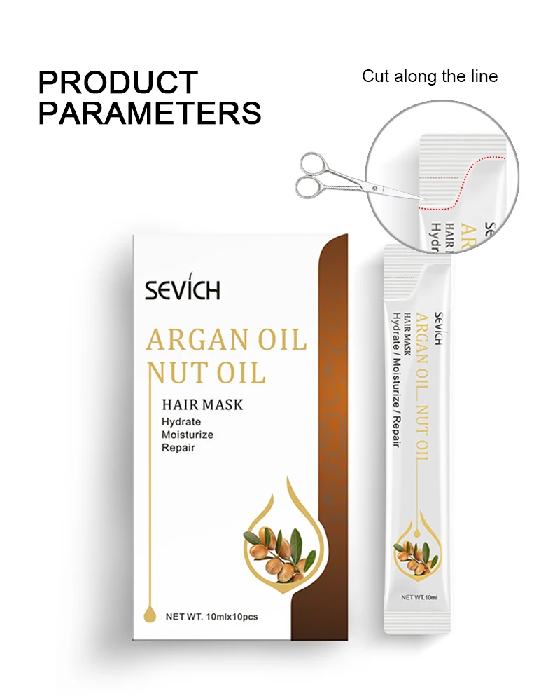 Волшебная питательная маска для волос питание аргановое масло кокосовое