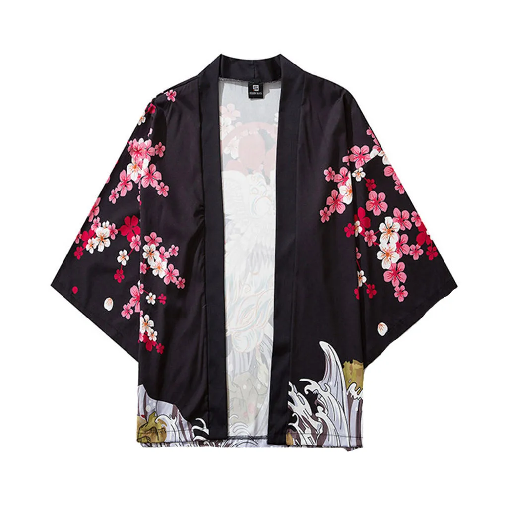 Camisa японское кимоно Азиатский юката женские Топы Harajuku японский традиционный
