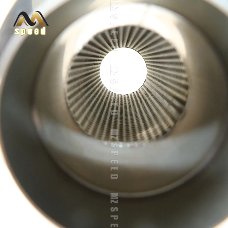 Выхлопная труба Средний глушитель для автозапчастей сетка из нержавеющей стали