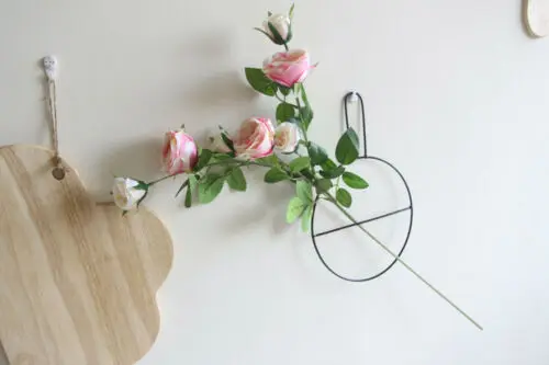 1x Creaive Homeart в скандинавском стиле железная рамка ваза настенная высушенная