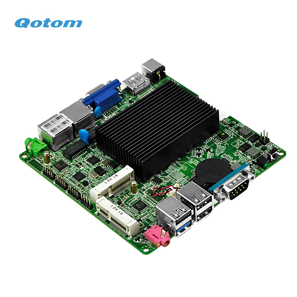 QOTOM мини-ПК Q190P с j1900 процессор Quad core 2.0 GHz работает 24/7 мини компьютер Mini PC Linux
