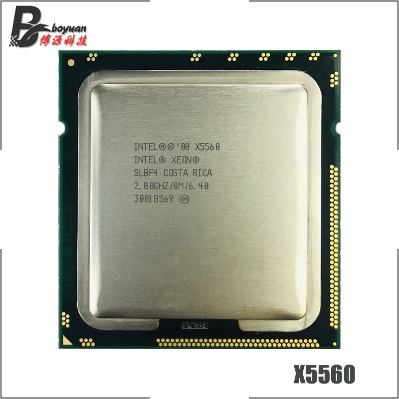 Процессор Intel Xeon X5560 2 8 ГГц четырехъядерный восьминиточный процессор 8M 95W LGA
