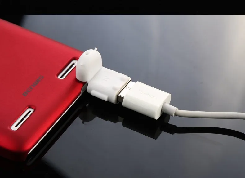 Android в форме робота Micro USB к OTG адаптер кабель для смартфона Galaxy S3 S4 Note2|Переходники