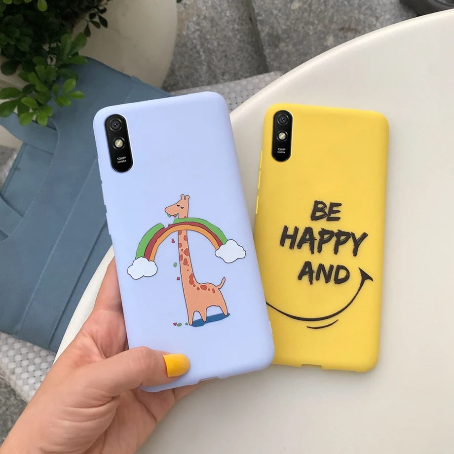 Чехол-накладка для Xiaomi Redmi 9A 9 a силиконовый в ассортименте. | Мобильные телефоны и