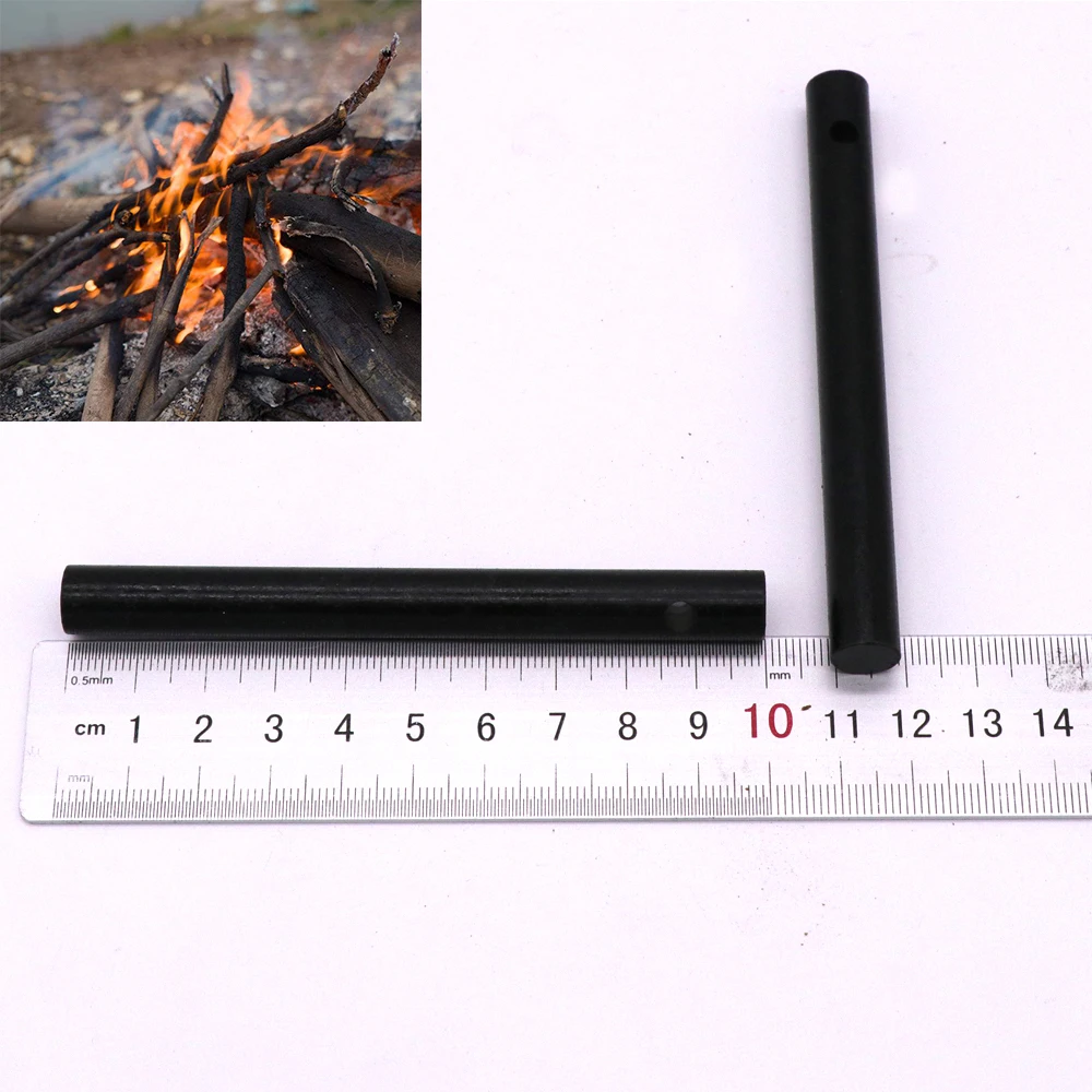 large 2Pcs Outdoor Survival Tool Kits SOS Emergency equipment tourism hike EDC Gear 10*100mm