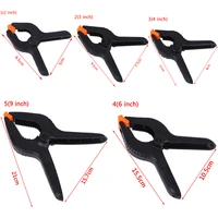 1pcs 23469inch spring clamps diy woodworking tools plastic nylon clamps for woodworking spring clip photo studio background