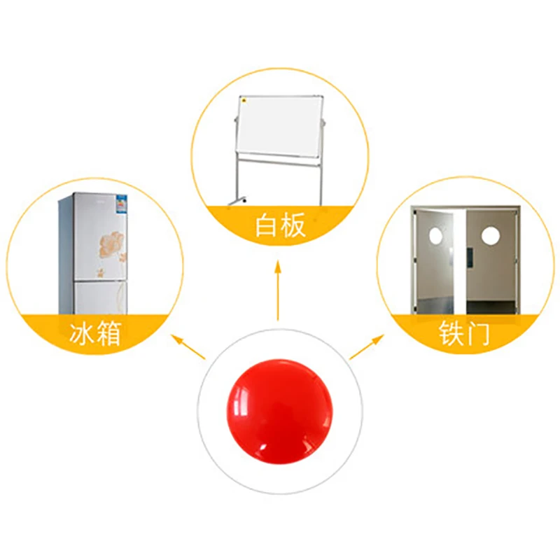 6 шт. цветная доска для сообщений прочные магнитные заклепки Kawai магнит доски