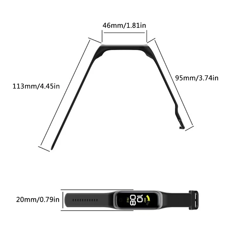 

10 Colors Bracelet For -galaxy fit2 SM-R220 Sport Strap Smart Watch Silicone Wrist Strap Replacement Strap Wristband