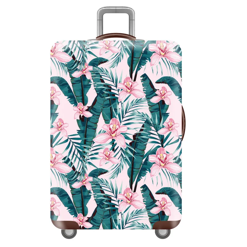 03 Luggage cover Дорожный багажный чехол, Эластичный Защитный чехол для багажа, подходит для 18-32 дюймов, уплотненный чехол на колесиках, чехол для костюма, пылезащитный чехол - Цвет: 03 Luggage cover