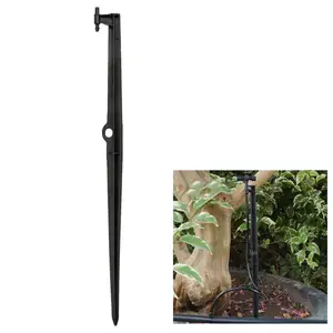 Высокий фиксированный колпачок для садового капельного орошения, 25 шт., 46 см, 811 дюйма, 47 мм, шланг с шипами, кронштейн для капельного орошения