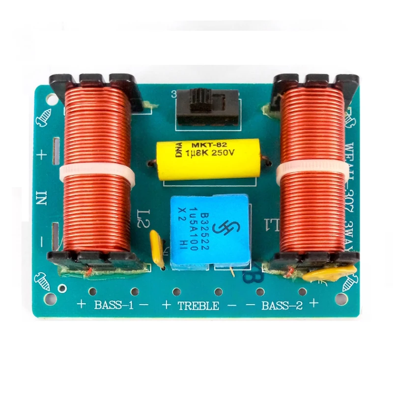 2 шт. Ближний-дальний Way 3 предмета в комплекте контрабас 100 Вт Hi-Fi аудио Динамик