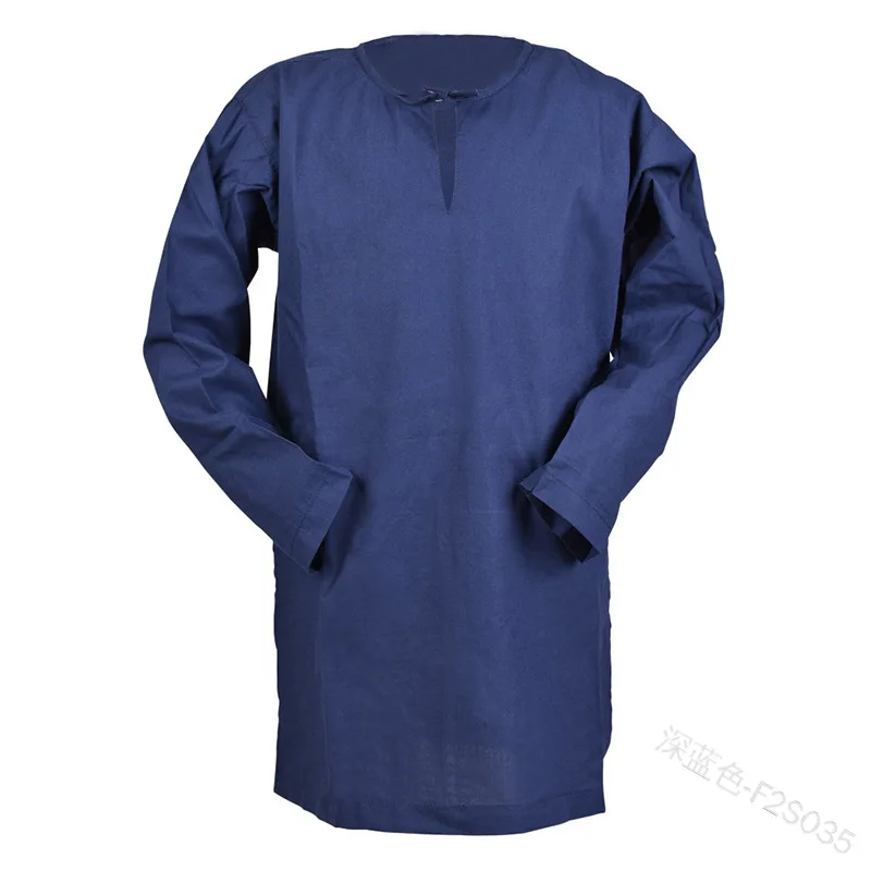 Средневековый Детский костюм рыцаря воина хлопковая Туника Норман викингов