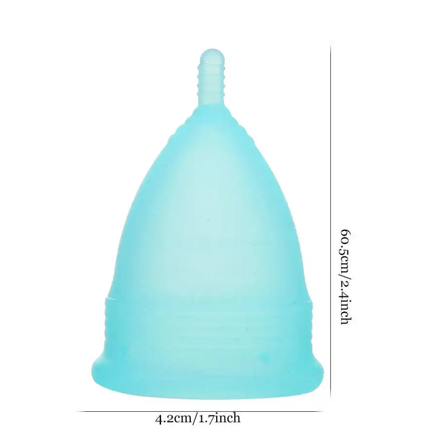 Женский гигиенический продукт силиконовая менструальная чашка многоразовая