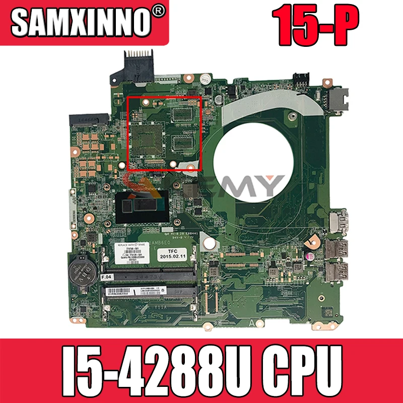 

Для HP 15,6 дюймов 15-P Материнская плата ноутбука 793076-501 794266-501 DAY11AMB6E0 с I5-4288U Процессор мб 100% тестирование Быстрая доставка