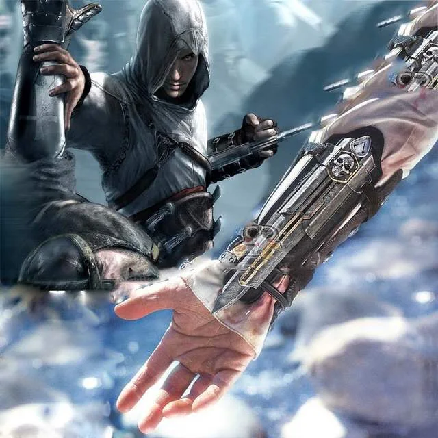 Новинка 1:1 пират скрытый клинок рукав меч фигурка assassins скрытый клинок оружие Эдварда для косплея детская игрушка подарок