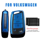 Чехлы для автомобильных ключей для Volkswagen VW Golf7 MK7 Tiguan Seat Ibiza Leon FR 2 Altea Aztec для Skoda Octavia Kodiaq Karoq Seat Leon