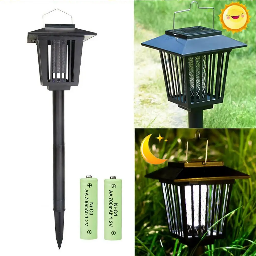 Уличная Светодиодная лампа на солнечной батарее для уничтожения насекомых |